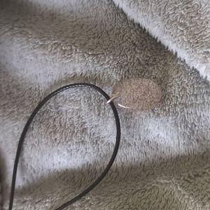 💜Peach colored resin necklace